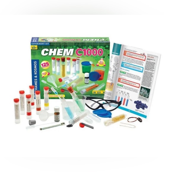 CHEM C1000 Beginning Chemistry Set Thames & Kosmos NWT - Picture 2 of 2
